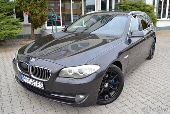 BMW 520 D TOURING, 2011, FÓLIE, ŤAŽNÉ, NAVI, KOŽA, BIXENÓNY - 11
