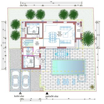 Moderná vila s bazénom a krásnym pozemkom, Zaton /Chorvátsko - 11