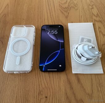 iPhone 16 Pro 128 gb Black Titanium v záruke +príslušenstvo - 11