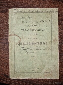 Hypotekarna knižka r.1913 - 11