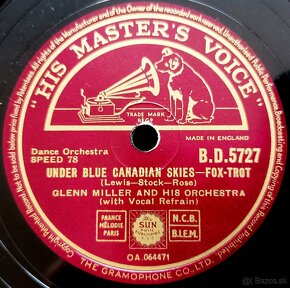 Glenn Miller Orchestra – tři šelakové gramodesky 1940/1941 - 11