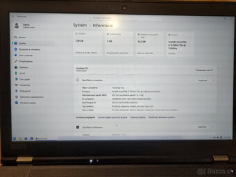 Lenovo ThinkPad P53 – i7-9750H, Quadro T1000 4GB, 16GB RAM - 11