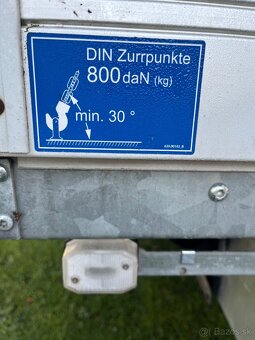 Nový vyklapaci dvojnapravový privesný vozík - 11