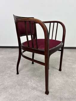 Thonet kresielka - taburety 1900 Otto Wagner - 11