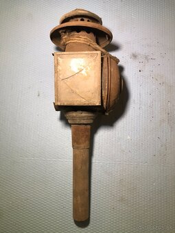 Historické kočové lampy / svetlá - 11