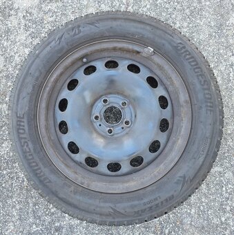 PLECHOVÉ DISKY 5x100 R16 S PNEU 195/60 R16 - 11