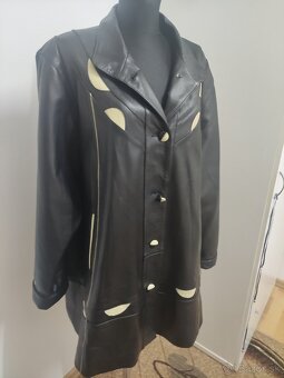 Exkluzívna kožená bunda, veľkosť 54-57 - 11