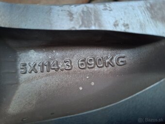 Predám hlinikové disky org.Mazda CX3--R18 - 11