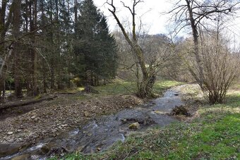Na predaj lesný rekreačný pozemok Drietoma - Liešna, 6549m2 - 11