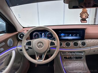 Mercedes-Benz E 350d V6 AMG • Burmester • Ventilované sed. - 11