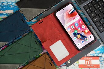 Dvojfarebné zatváracie puzdro pre Xiaomi, Redmi a Poco - 11