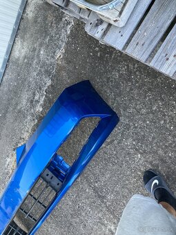 predni naraznik skoda fabia III 3 14-18 modry - 11