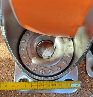 Nylonové/Nerezové koliečka sada - 11