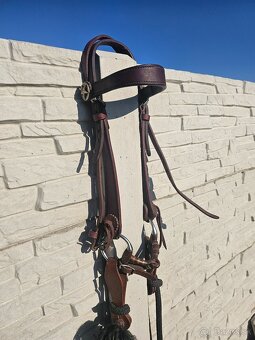 Pracovné uzdecky / mecate / laso / slobber straps - 11