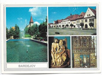 Bardejov (1-10) - vf, prejdené poštou - 11