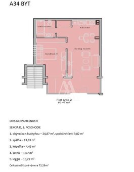2 IZBOVÝ APARTMÁN A34, TOPOLA, BULHARSKO LETOVISKO WHITE COA - 11