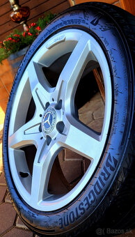 alu R18 5x112 orig. AMG, Mercedes, dvojrozmer (+ letné pneu) - 11
