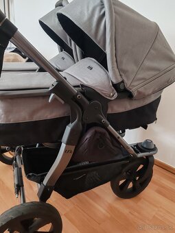 Súrodenecký/dvojíčkový kočík TFK duo combi - 11