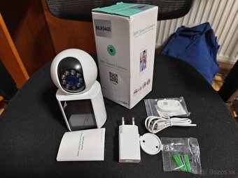 Vnútorná Wifi IP kamera s displejom 3Mpx,360°,4x zoom,4 diód - 11