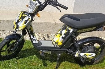 E-babeta moped skuter elektricky elektrobabeta 37km/h - 11