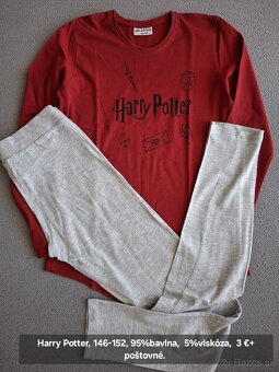 Dievčenské "Harry Potter" dlhé pyžamá. - 11