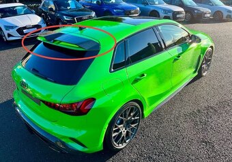 8Y4071645D Audi RS3 8Y Sportback Dachspoiler S-Line Carbon - 11