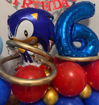 Nové balóny Ježko Sonic 68cm/ Knuckles 82cm - AŽ 15/16/17ks - 11