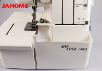 Overlock janome 744D - 11