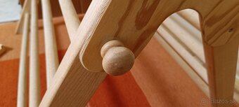 Detská rebrina-Picklerovej triangel + doska/ šmykľavka - 11