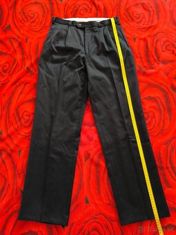 Pánsky tmavomodrý oblek. - 11