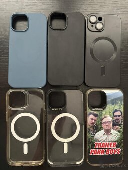 Predám iPhone 15, rok a pol používaný, top stav + 6 obalov - 11