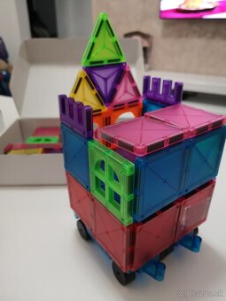 magnetické kocky- Sada 100 ks - 11