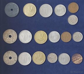 Zbierka mincí - svet - Turecko, Belgicko - 11