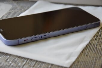 Apple iPhone 12 Purple 64 GB + krabica + och. skličko + obal - 11