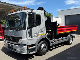 MERCEDES-BENZ ATEGO 1218 SKLÁPAČ TROJSTR. HYDRAULICKÁ RUKA - 11