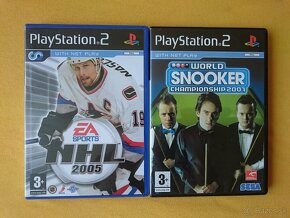 Hra na PS2 - PES, LMA MANAGER, NHL, SNOOKER - 11