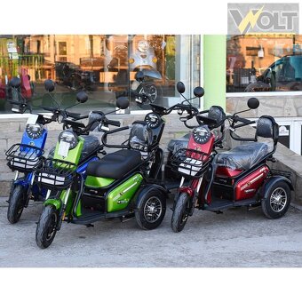 Predám nové elektrické trojkolky Puding - 11
