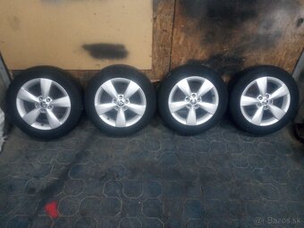Predám sadu hliníkových kolies ŠKODA R15 - 11