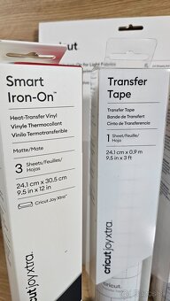 Cricut Joy Xtra – nový + materiály - 11