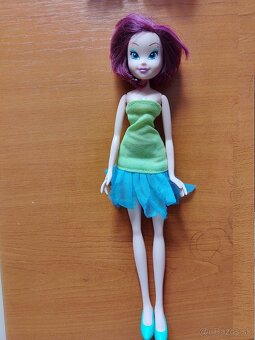 Bábiky Barbie, klasické, látkové aj malé na tortu - 11