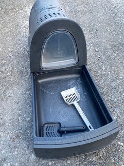 Mačací záchod a prepravka Ferplast - 11