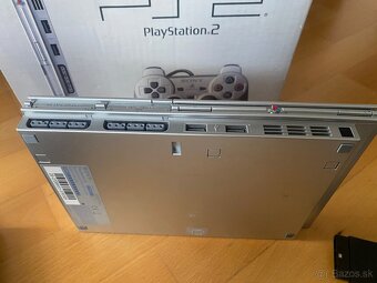 Sony Playstation 2 Satin Silver + Krabica Ps2 herná konzola - 11