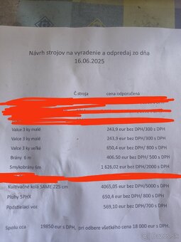 Predáme stroje z dvora - 11