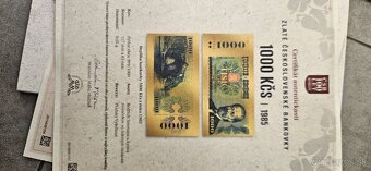 Zlate bankovy a minca - 11