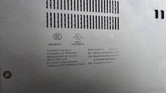Špičkový notebook Lenovo Thinkpad T14s 2gen - aj výmena - 11