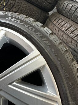 5x112 R18 7,5J ET51 Volkswagen + 225/40 R18 Pirelli zimné - 11