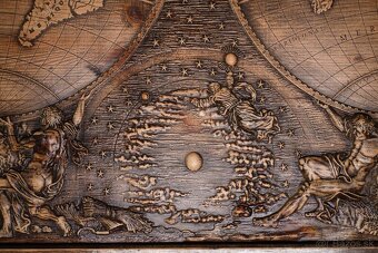 Drevený obraz – Karta sveta (mapa sveta) - 11
