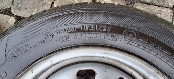 Plecháče 165/70 R13 + rezerva - 11