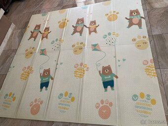 Detská XL ohrádka 200 x 180 cm viac farieb - 11