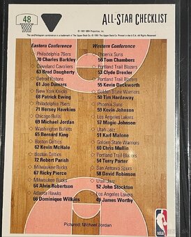 Basketbalové kartičky Michael Jordan staré - 11